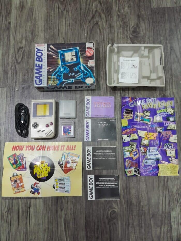 Manuel D'instructions Console Game Boy – Bon état – Vintage Nintendo