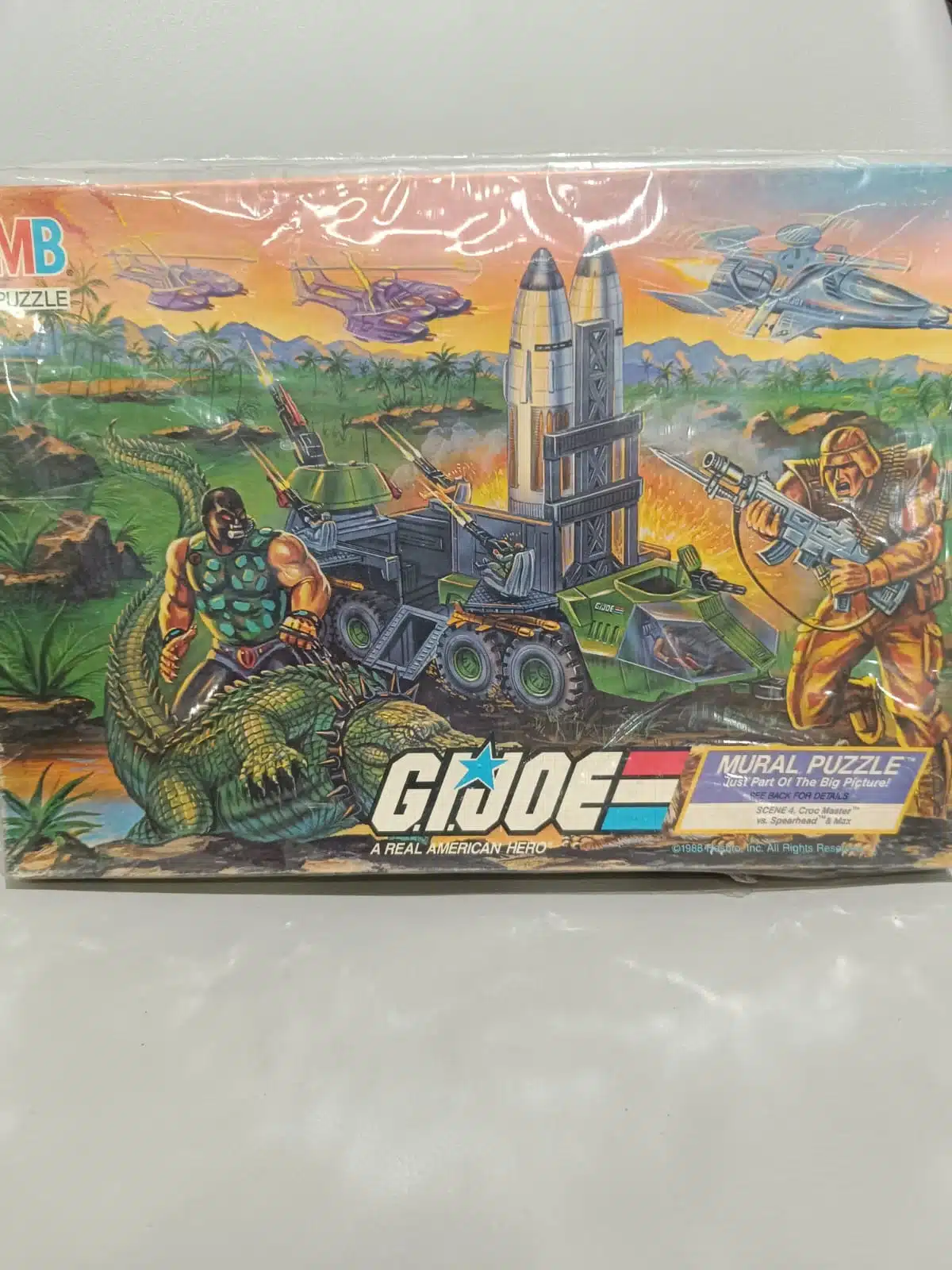 Puzzle Gi Joe Milton Bradley $1500