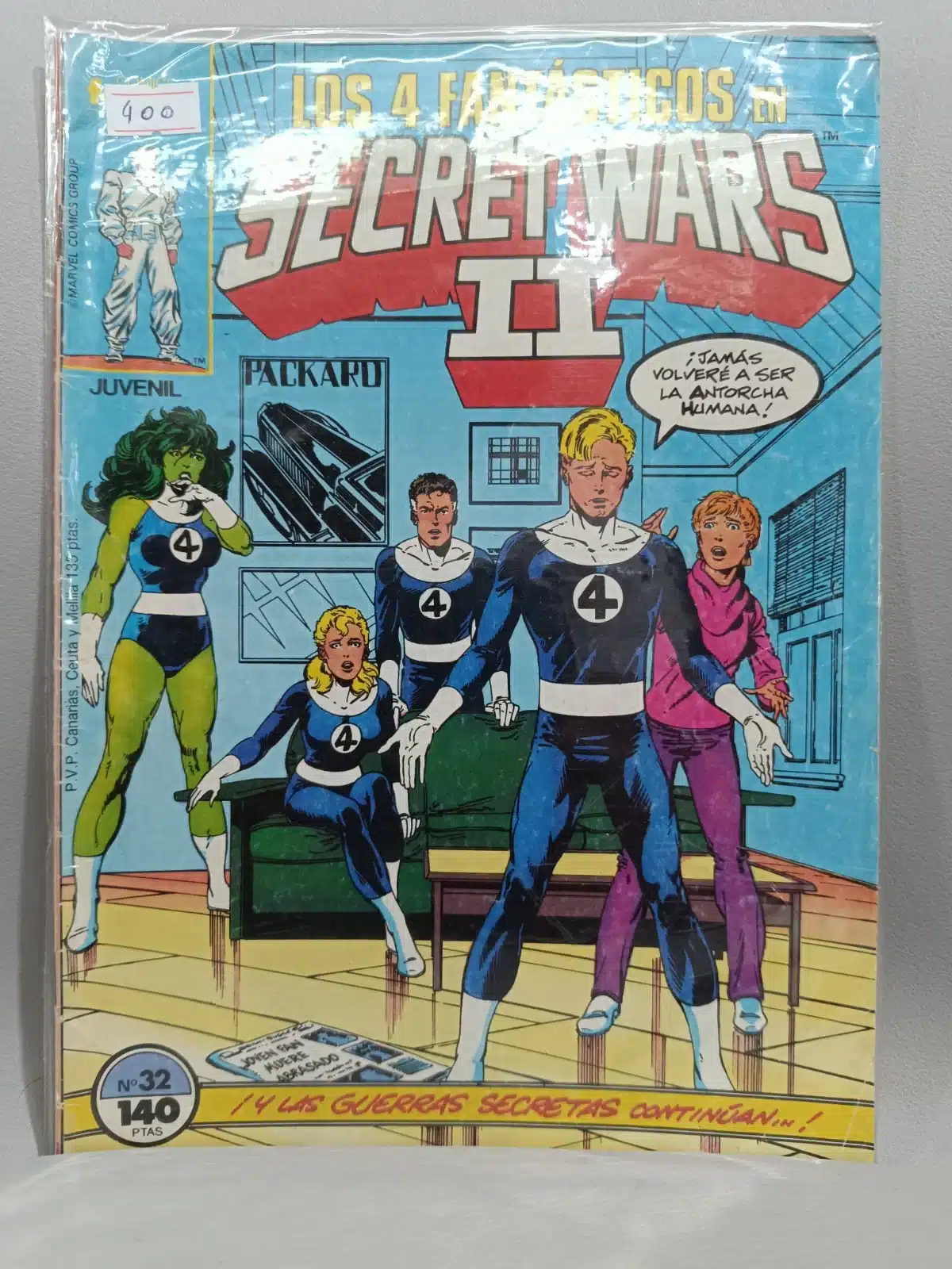 LOS 4 FANTASTICOS EDICIONES ZINCO N 32