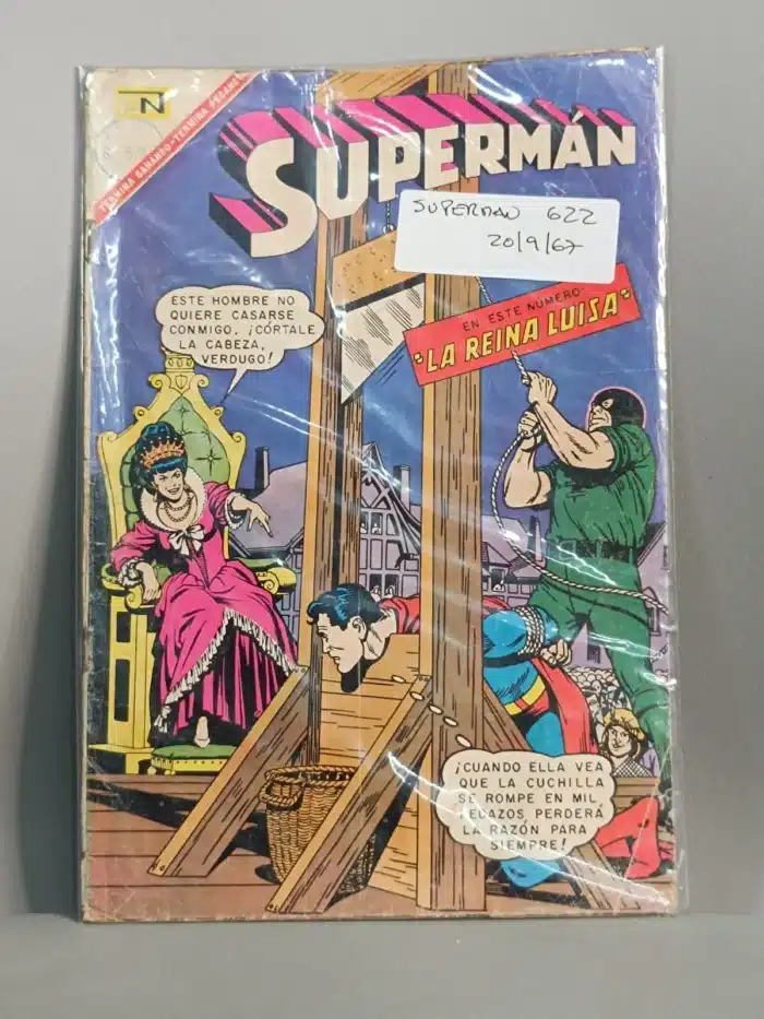 Comic Superman n 622 editorial Novaro -Vieja Bohemia