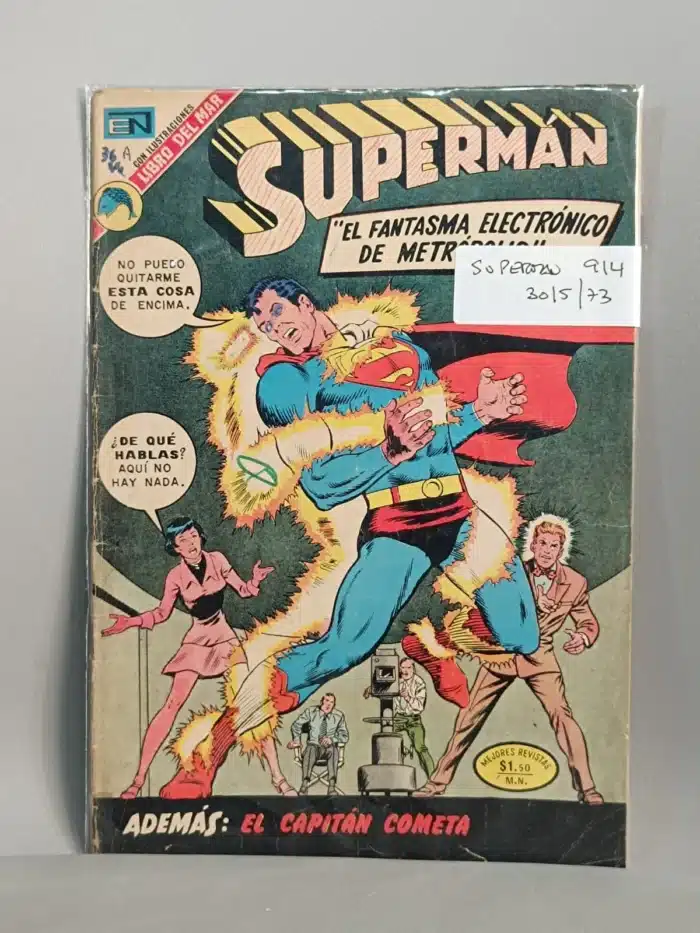 Comic Superman n 914 editorial Novaro -Vieja Bohemia